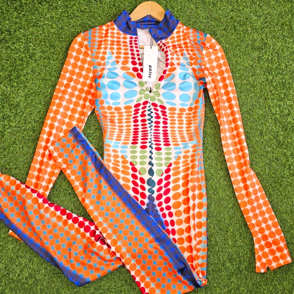 Colorful Geometric Jumpsuit kolly